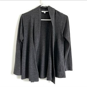 To The Way Cardigan Open Grey Size Medium